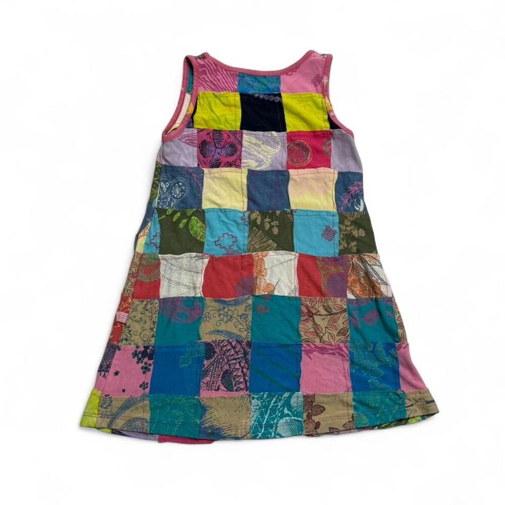 Juana de Arco Y2K 2000s patchwork artsy tank top floral abstract designs size m - Picture 8 of 8